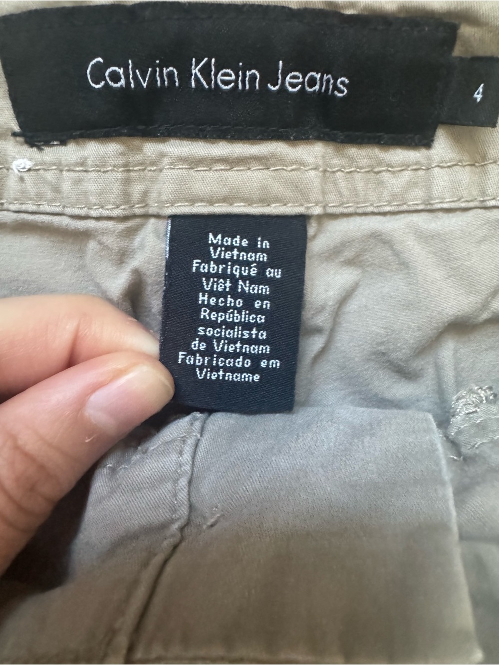 Y2K Calvin Klein Capri Pants - Picture 4 of 4